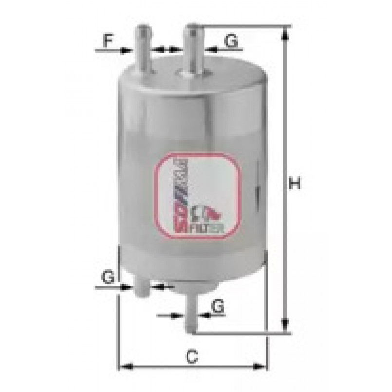 S 1958 B SOFIMA Фільтр палива